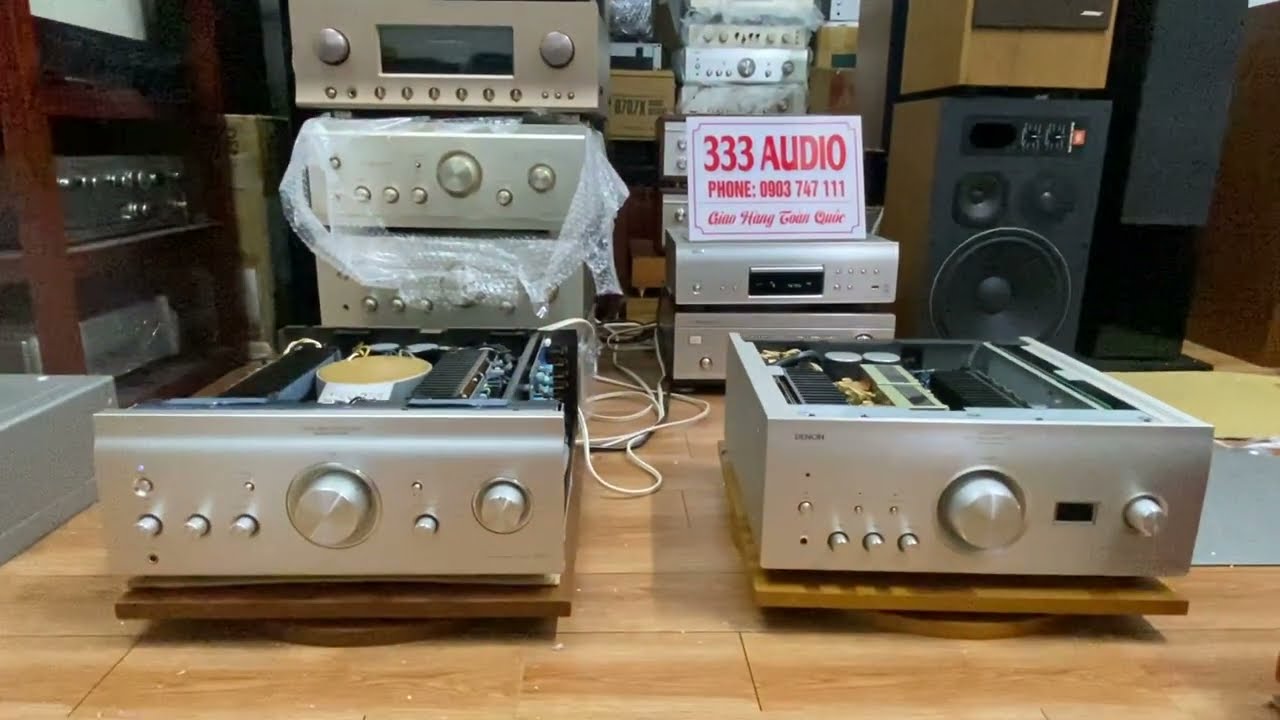 Siêu khủng Amply Denon Pma -Sa11 và Denon Pma-2500ne. Giá rất tốt.
