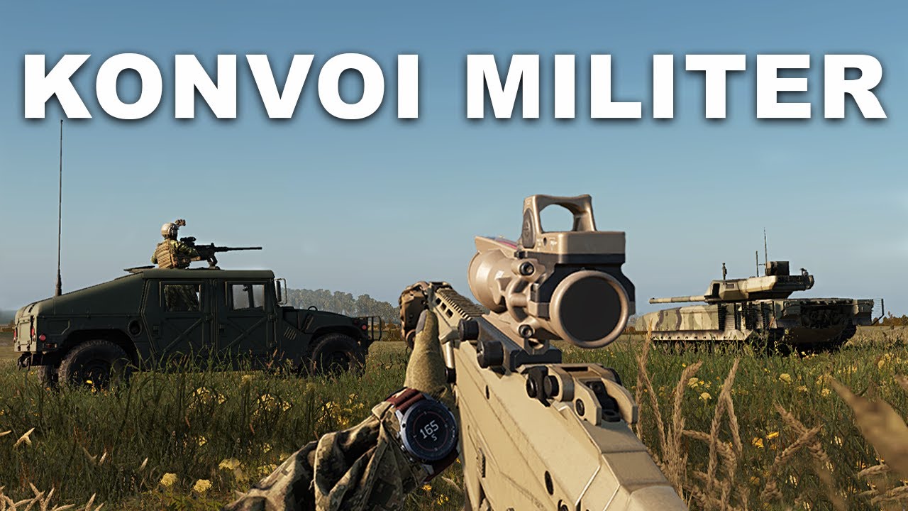 Konvoi Militer Di Serhiivka - Arma reforger