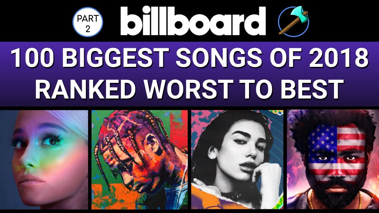 100 Biggest Hit Songs of 2018: Ranked Worst to Best - Part 2 by Diamond Axe Studios Music