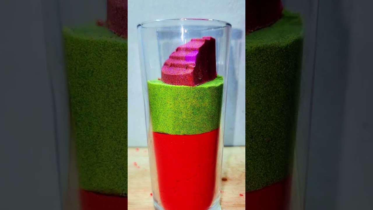 This Color Experiment Will Blow Your Mind!#asmr #sand #shortstrending #kineticsand #minisatisfying