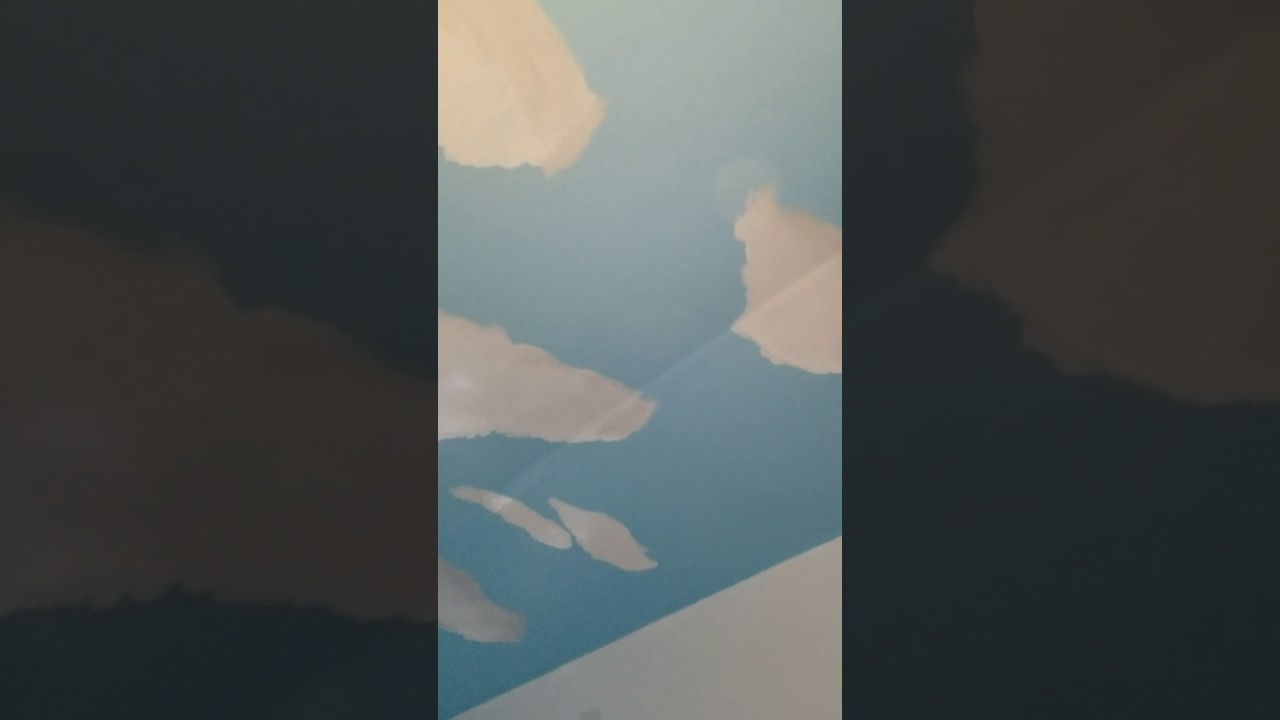 Painting Clouds on a ceiling
