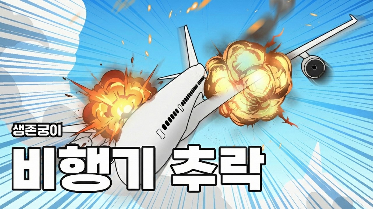 비행기가 추락할 때 어떻게 생존해야 할까? 【생존궁이】