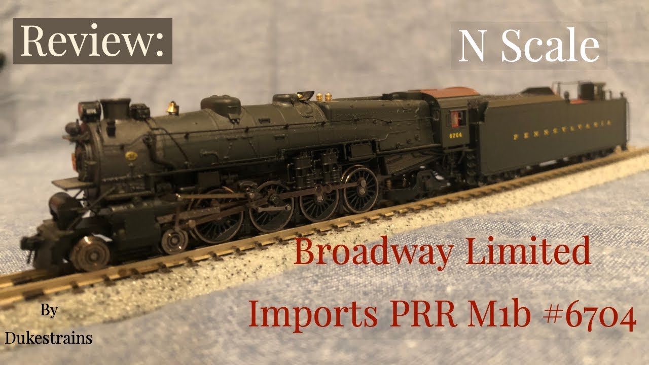 Review: N scale BLI PRR M1b