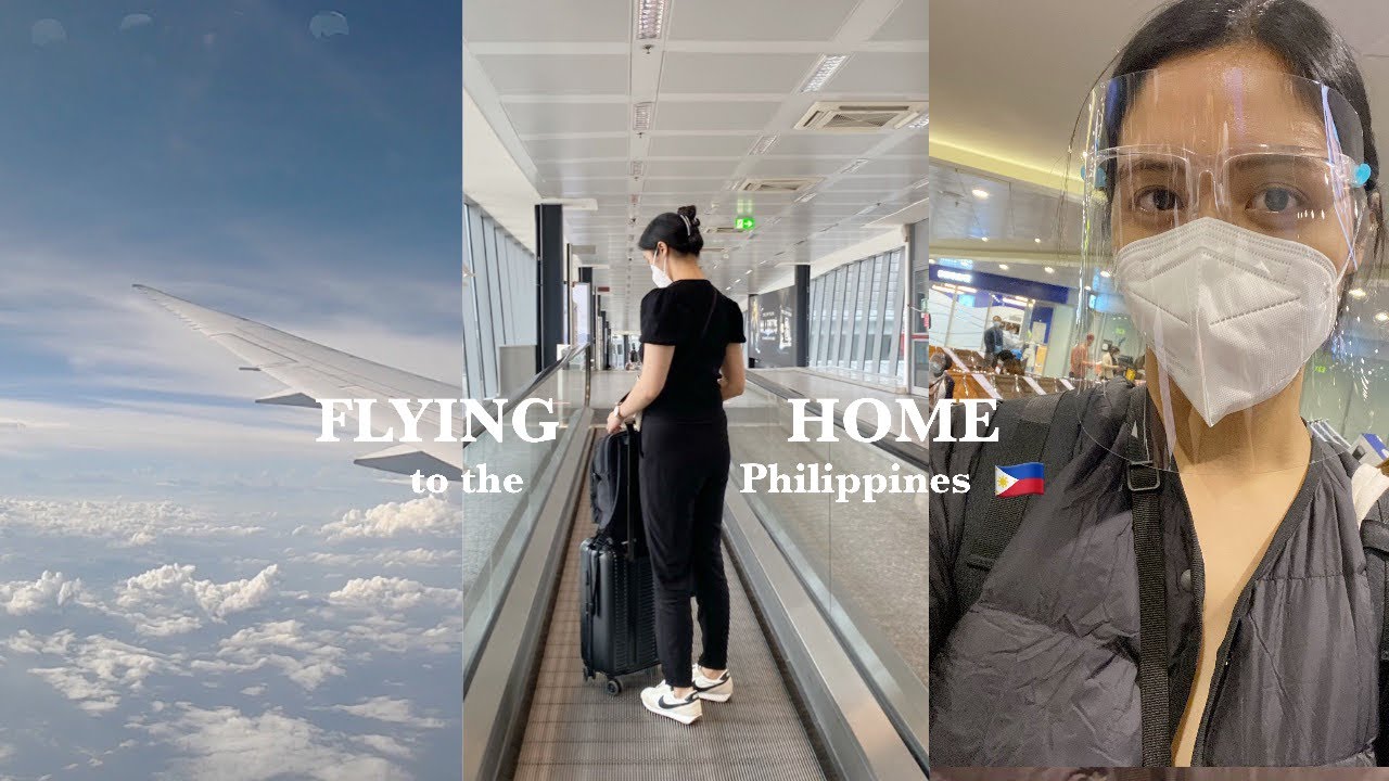 travelling to the Philippines 🇵🇭 during a pandemic | flying home from Italy | full experience