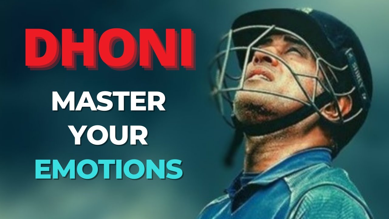 MS Dhoni - Control Your Emotions and Be Honest #motivation #msdhoni