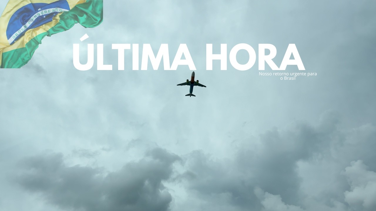 Nossa Viagem de Última Hora para o Brasil