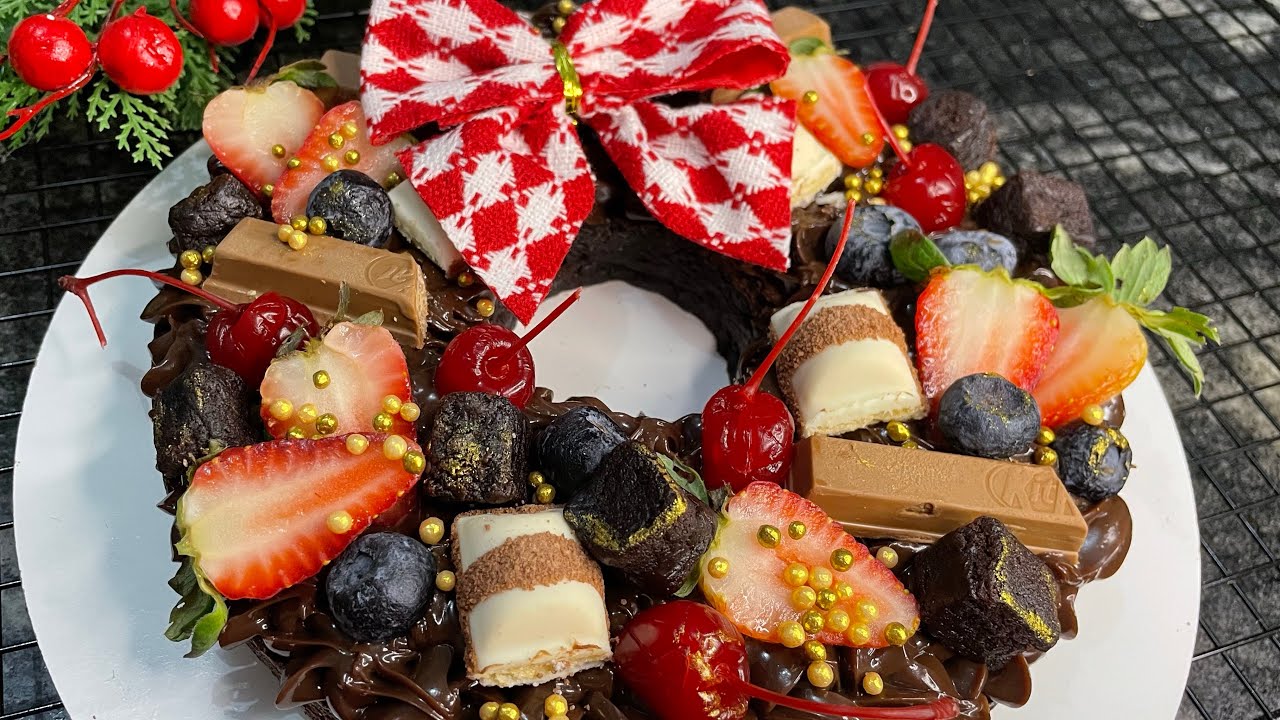 GUIRLANDA DE BROWNIE ECONÔMICA PARA O NATAL OU FAÇA E VENDA
