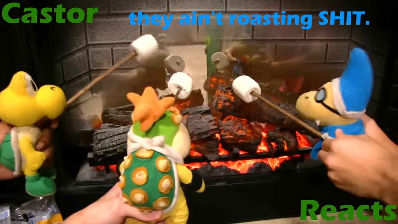 Nothing like camping in the indoors || SML Movie: Bowser Junior Kinda Goes Camping REACTION