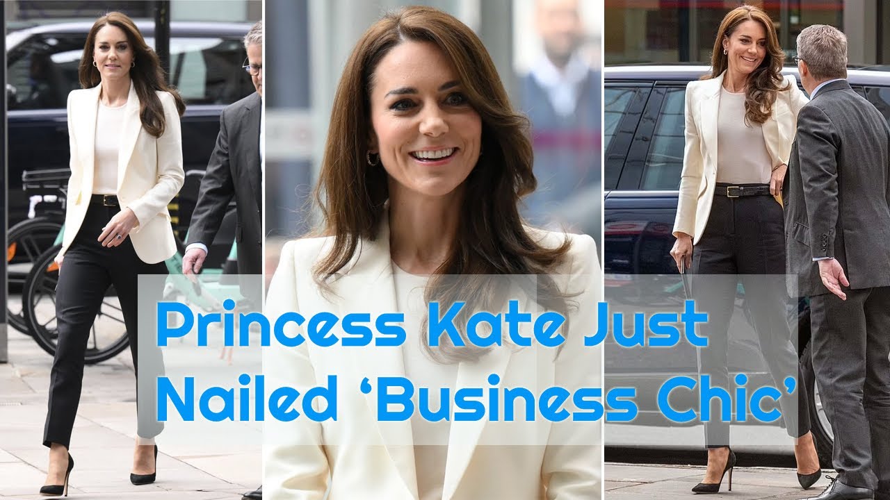 Princess Catherine just Nailed &lsquo;Business Chic&rsquo; in Alexander McQueen Blazer | Duchess On A Budget