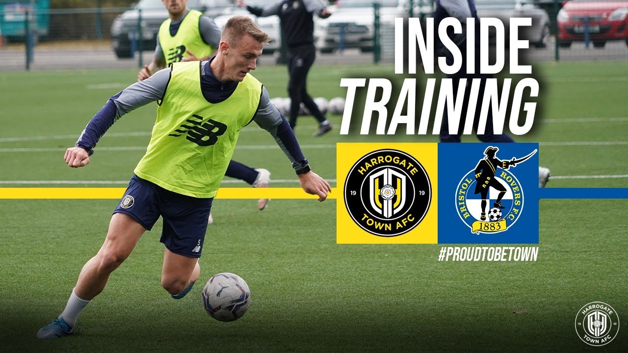 Inside Training pre Bristol Rovers | Head tennis, rondos & shooting drills as we get set for the Gas