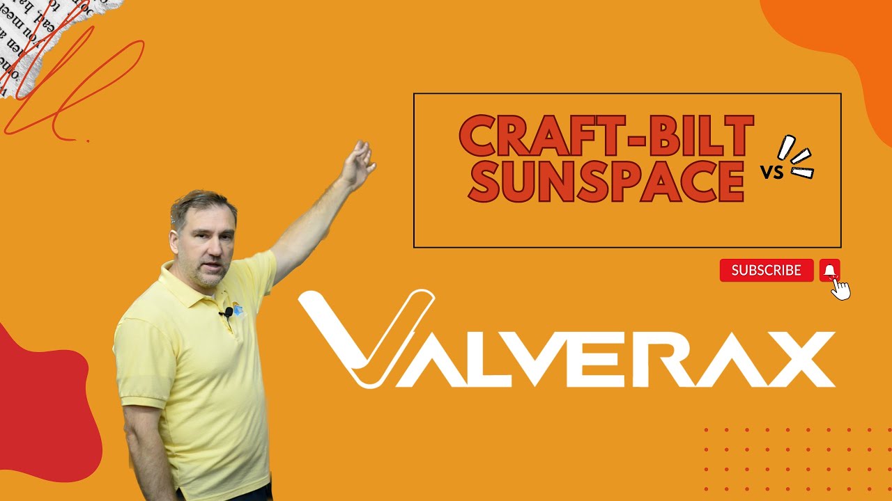 Craft Bilt vs Sunspace 4-track, vinyl-film, porch stacking windows