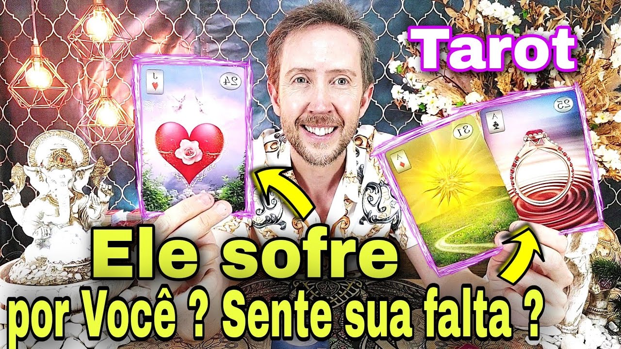 Ele sofre por você ? Ele sente sua falta ? Ele vai me procurar tarot ?Como ele está em relação a mim