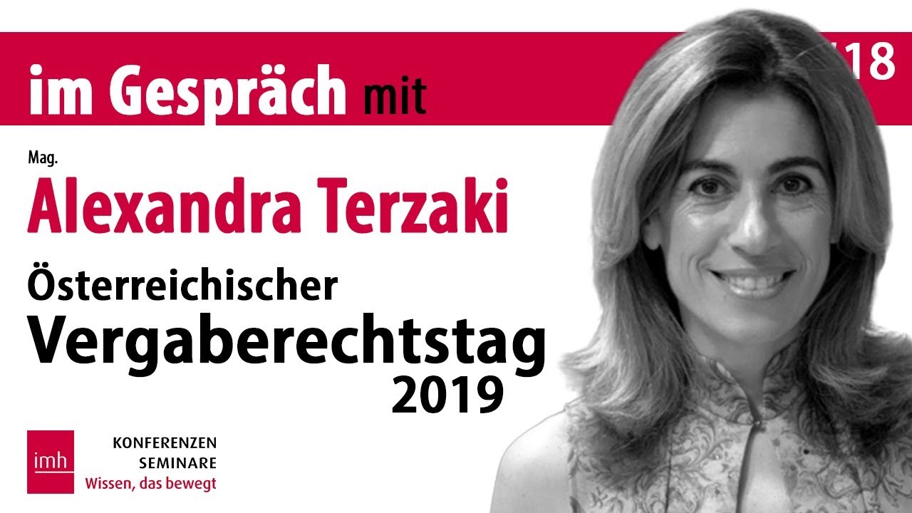 IM GESPR&Auml;CH MIT: Alexandra Terzaki - Agilit&auml;t in der Vergabe?