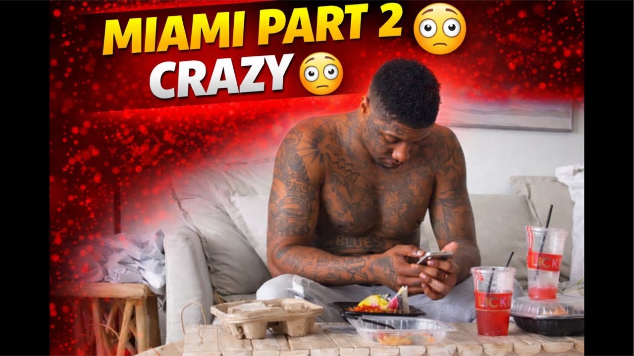 BLUEFACE BACK IN MIAMI 😳 CHAT GOES CRAZY SCREAMING &ldquo;BEE BEE&rdquo;