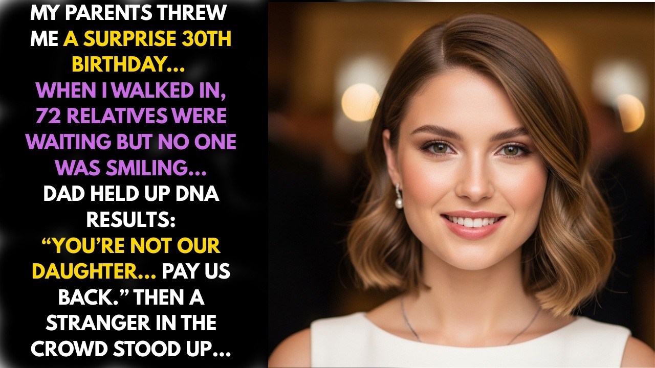 My Parents Humiliate Me At My 30th Birthday With DNA Results—They Didn't Expect Who Was In The Crowd
