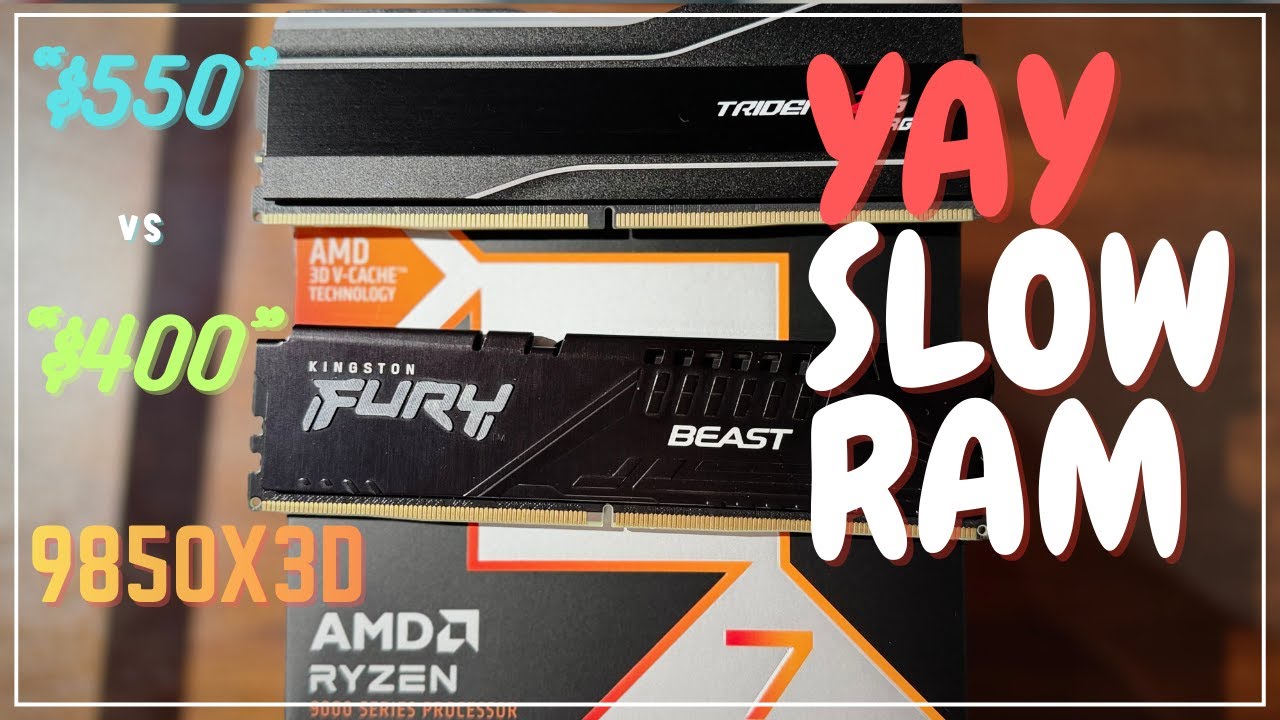 9850X3D - Don't get the wrong cooler, DDR5, or motherboard!
