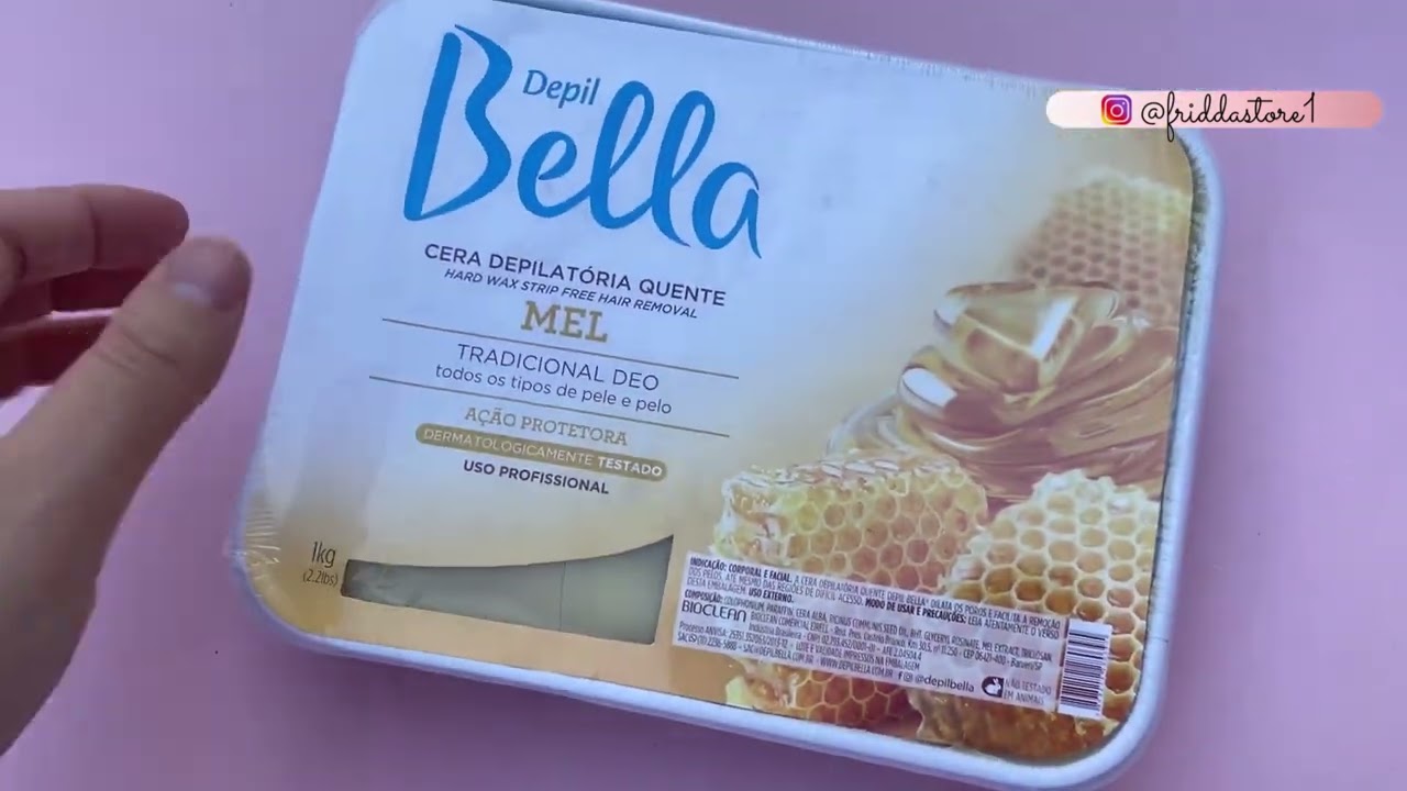 Cera quente depilat&oacute;ria Mel Depil Bella