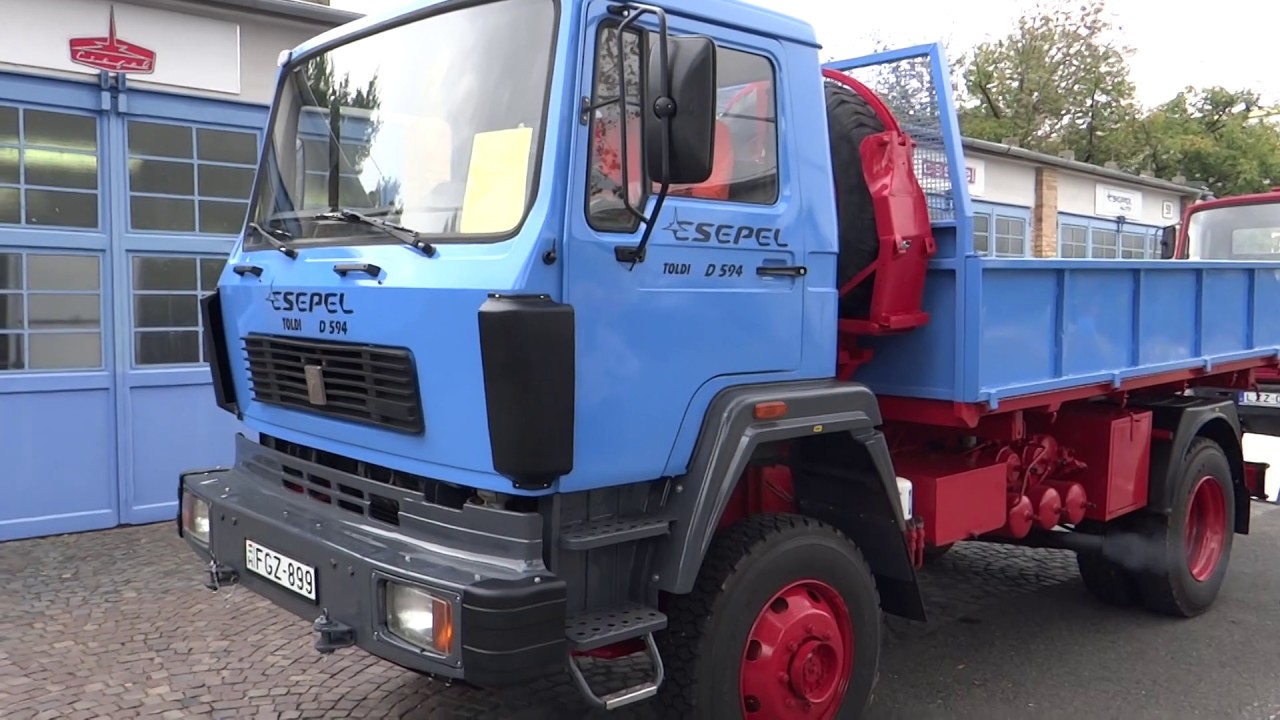 Csepel Toldi D594-es teheraut&oacute; beind&iacute;t&aacute;sa &eacute;s j&aacute;rat&aacute;sa