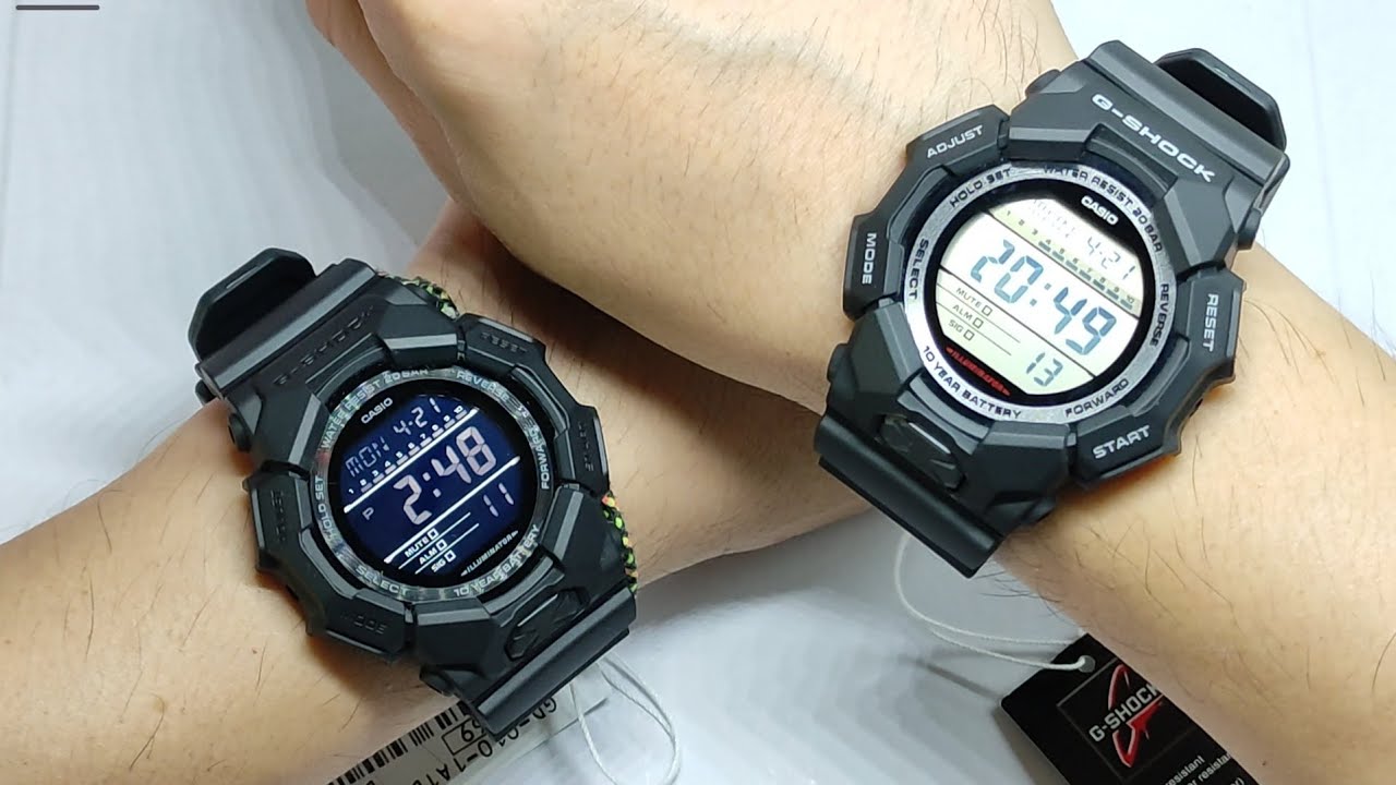 Casio G-shock GD-010-1A1 vs Casio G-shock GD-010-1