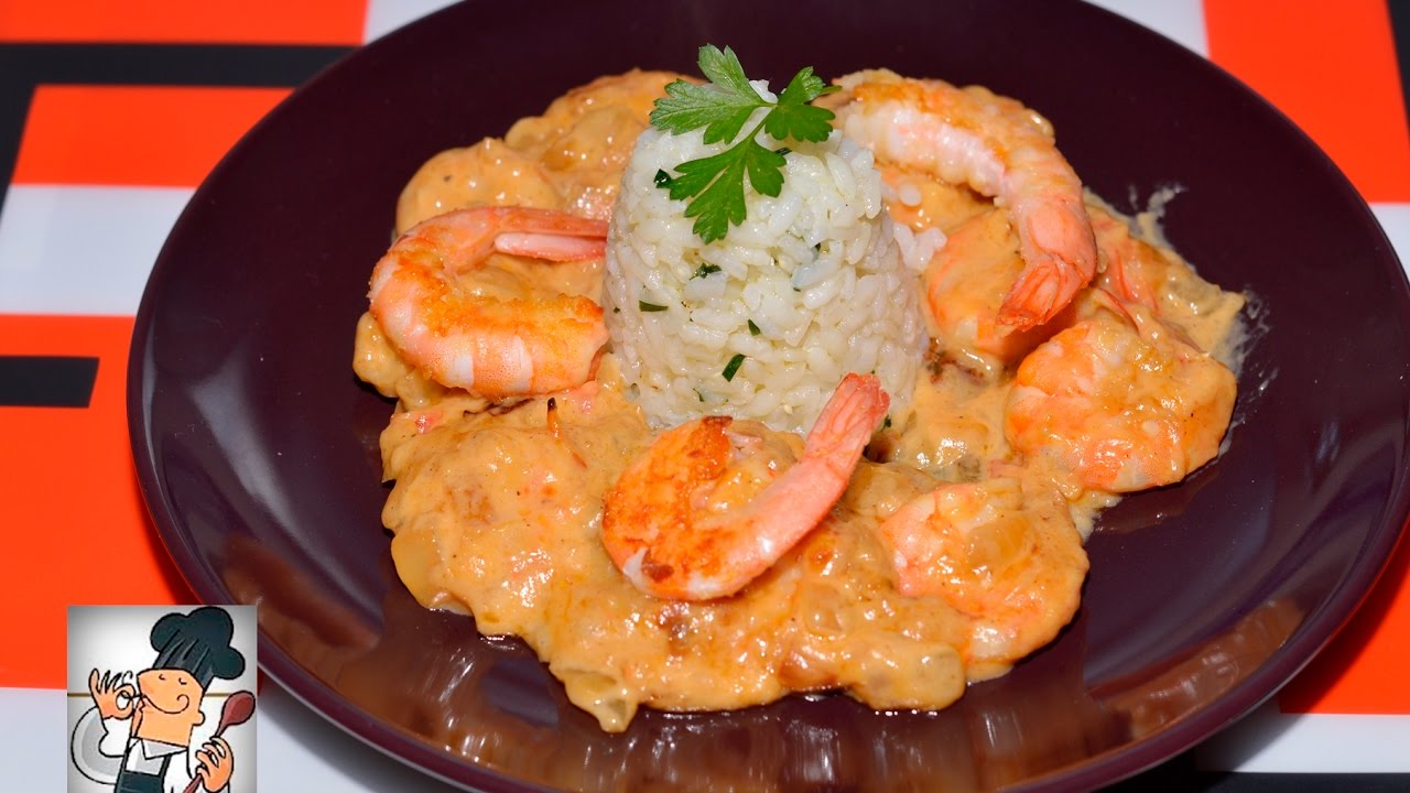 LANGOSTINOS CON SALSA DE WHISKY