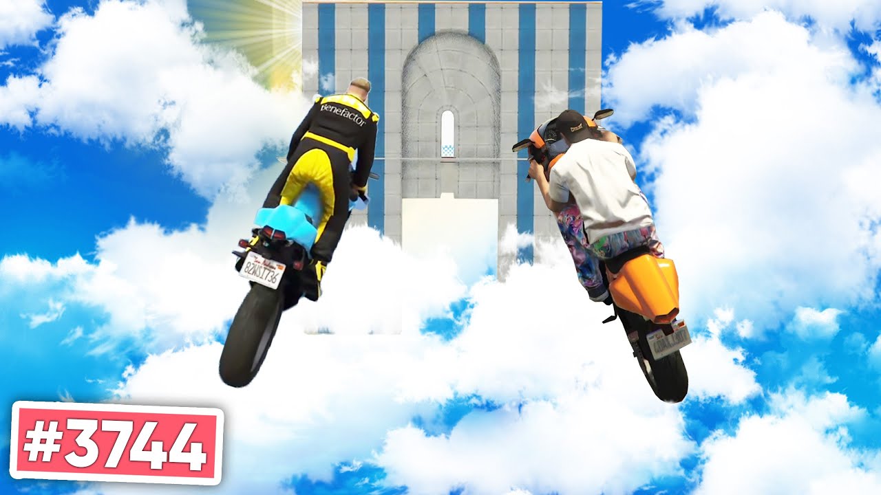 MAXIMALER CRINGE im GTA Bike Parkour😂mit NUUGGGIIII😎