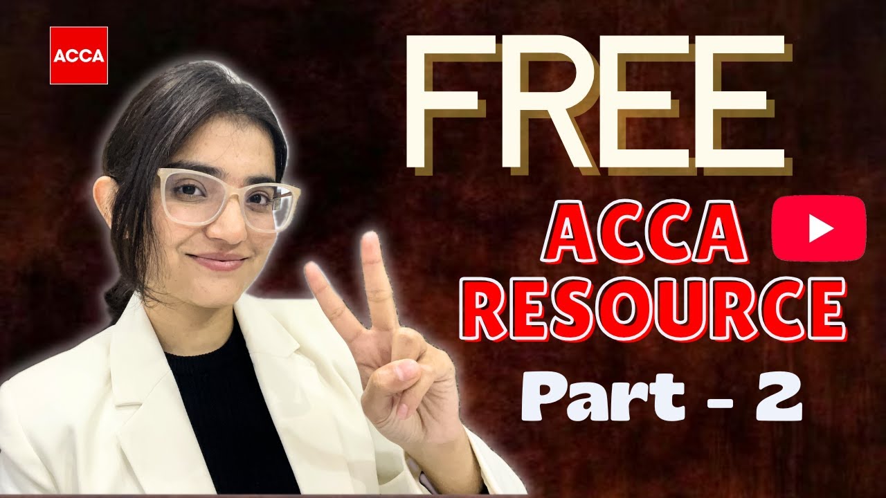 Лучшие БЕСПЛАТНЫЕ каналы YouTube для студентов ACCA | Бесплатные ресурсы | Часть 2 #acca #youtube...