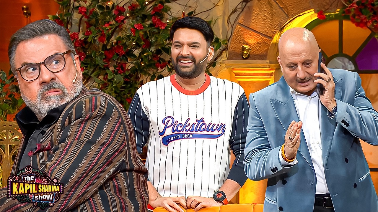 Anupam ने फ़ोन पर ऐसा क्या कहा जिसे Boman Irani ने ऐसा चेहरा बनाया | The Kapil Sharma Show #comedy