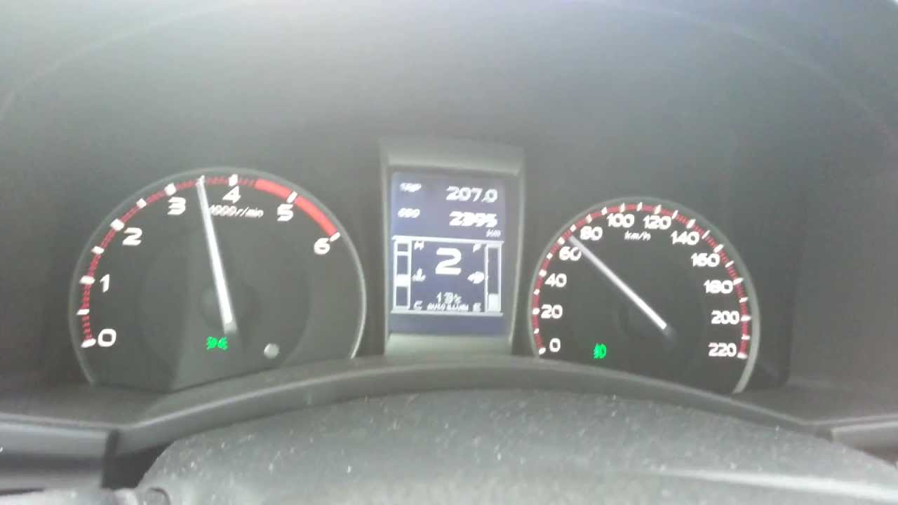 2012 Isuzu D-Max 2.5 TD 0-170 Km/h!
