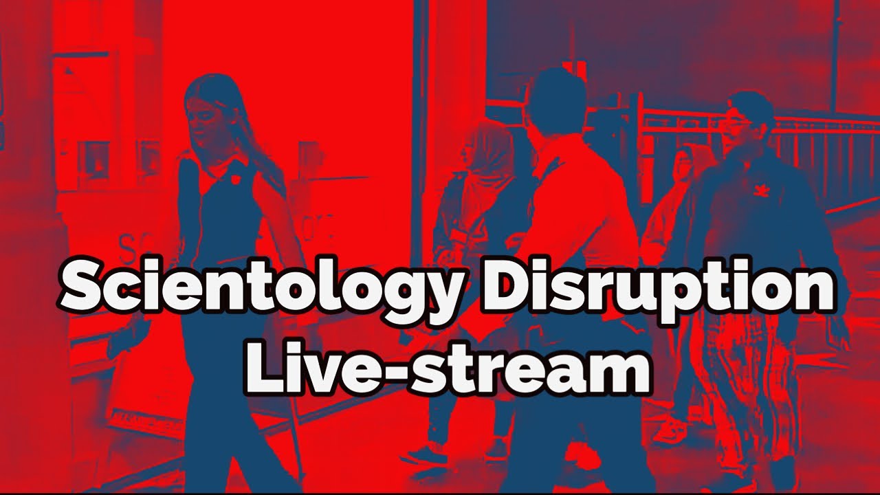 SCIENTOLOGY LIVESTREAM: Disrupting Scientology Recruitment in Hollywood
