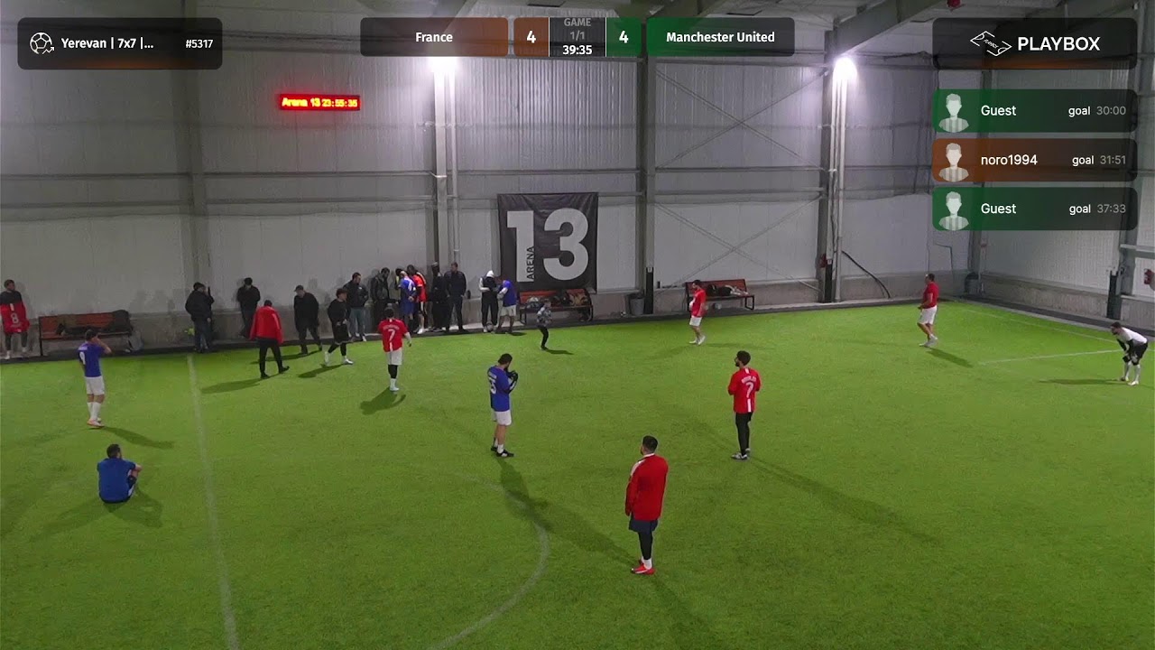 Playbox League 7x7 France vs Manchester United 09.02.2026