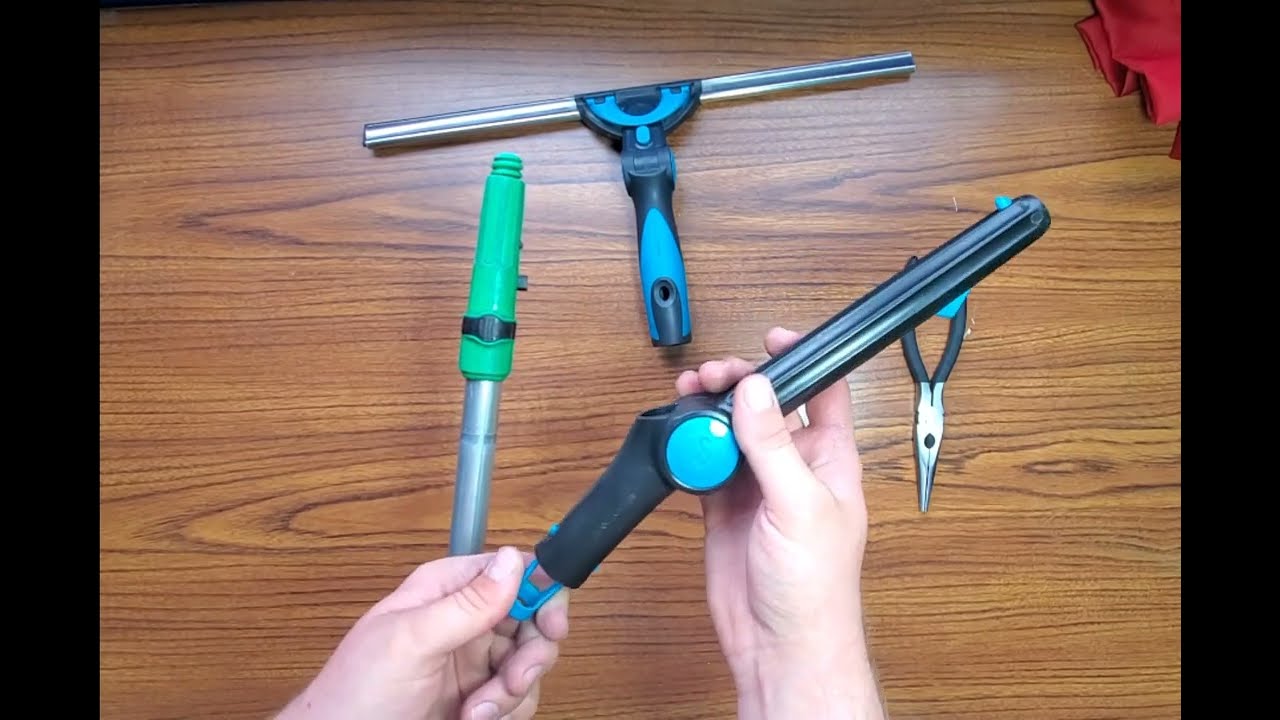 Window Cleaning: How To Attach A Moerman Dr. Angle Without Breaking It During Use