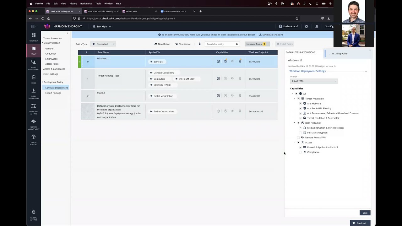 Tips and Tricks 2021 #19 - EndPoint with Windows 11