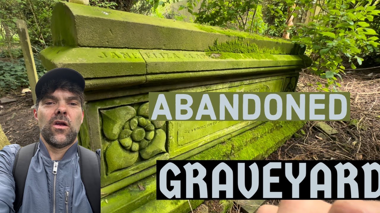 ST. Leonards Burial Ground Ludlow Shropshire - Abandoned Grave Yard Tour and Explore