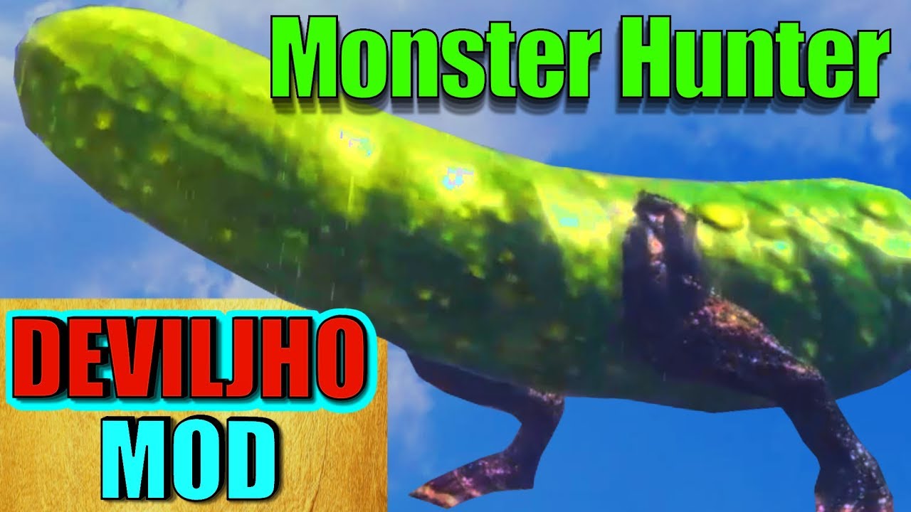 Modder Hunter - Picklejho - Nergitank  - Monster Hunter World Funny Moments #3