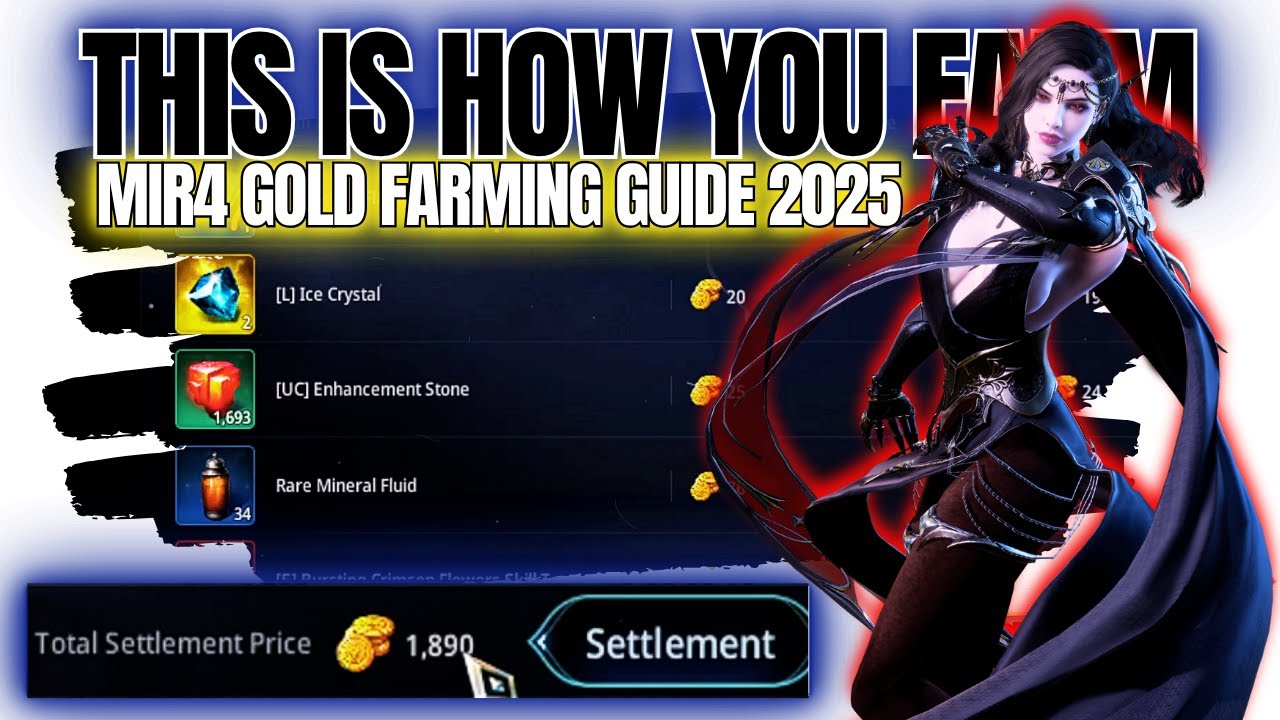 MIR4 Gold Farming Guide 2025 | This Is How You Farm Gold Fast (F2P Tested Method)