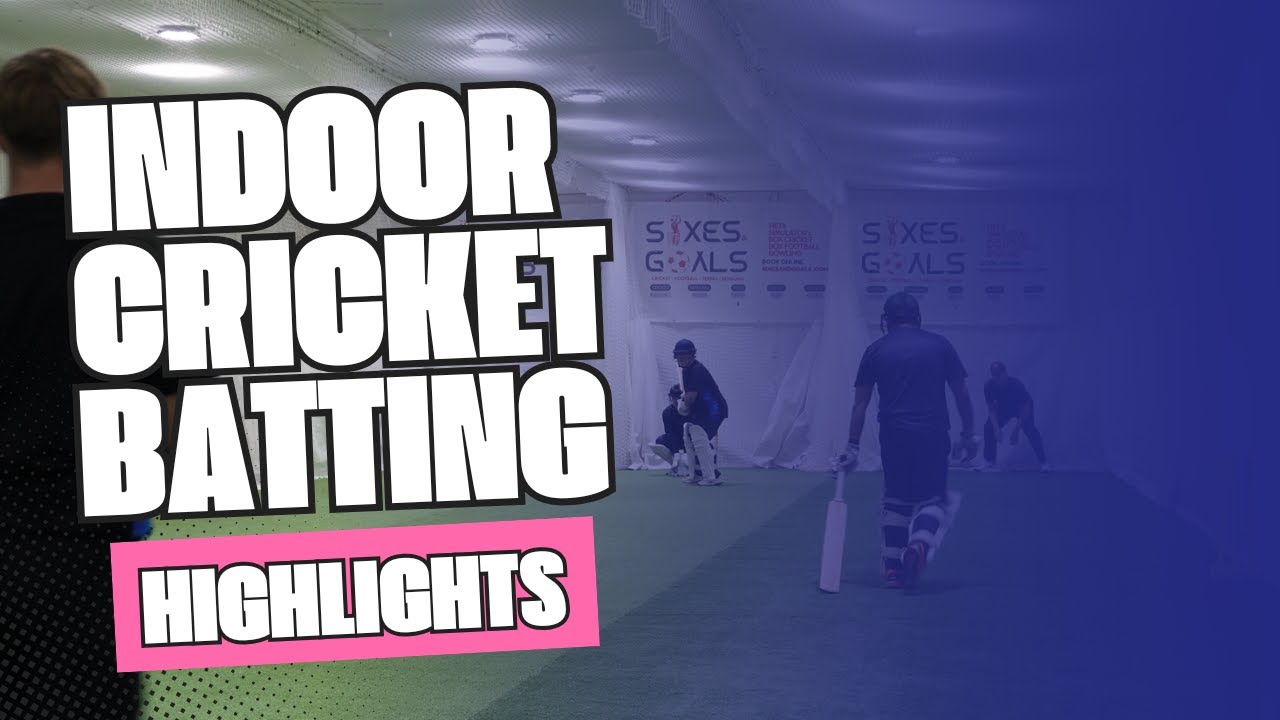 Indoor Cricket Batting Highlights