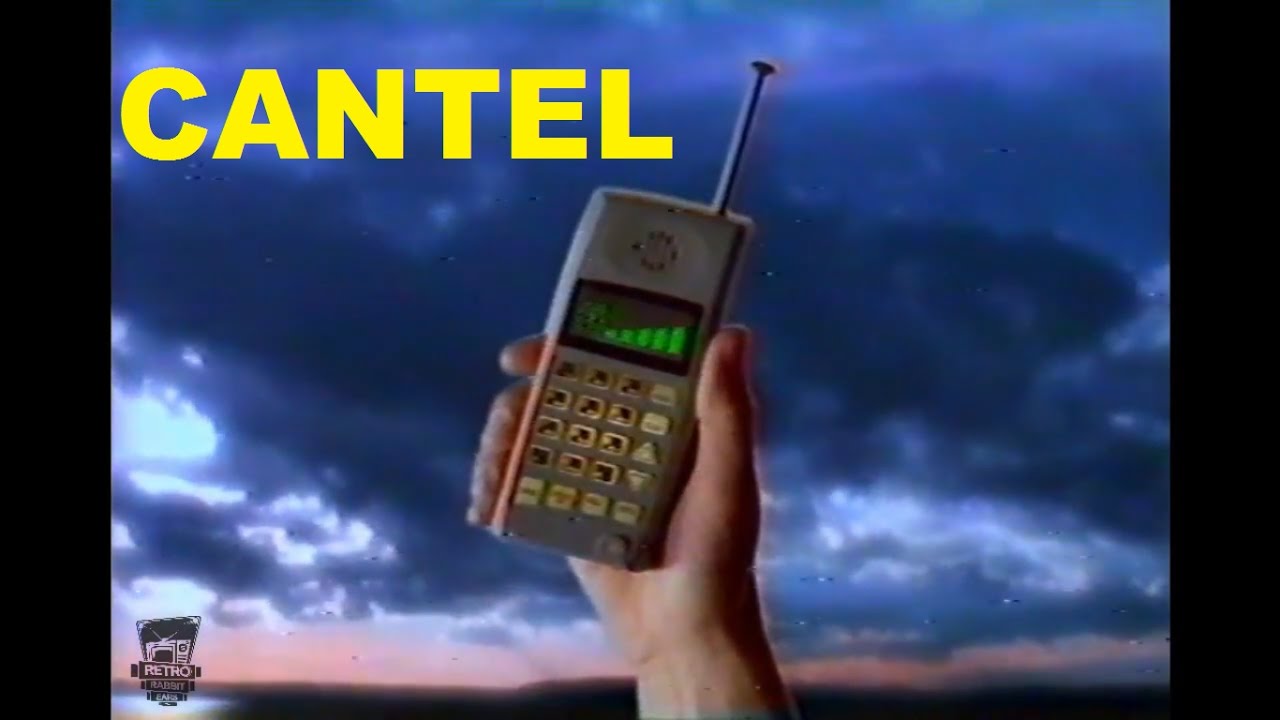 1993 Cell Phone TV Commercial Cantel