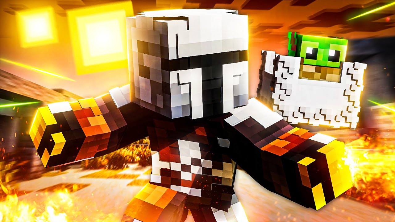 Becoming THE MANDALORIAN In Minecraft! - (Fisk's Superhero Mod)