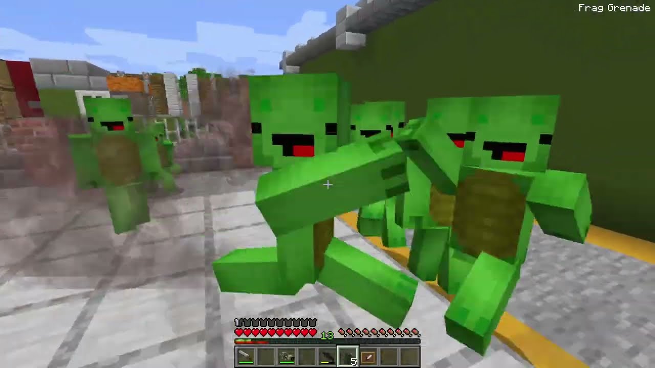 JJ Family Is Moving Out Of City From Mikey in Minecraft (Maizen)