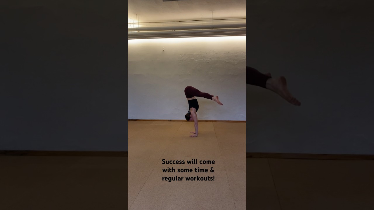 How to do a press handstand? My favourite exercise ever 🔥 