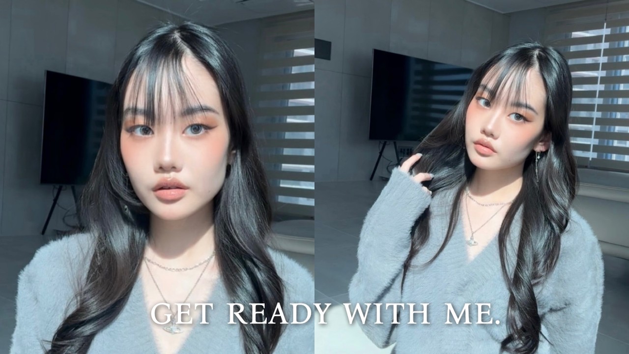 grwm | warm tone smokey makeup
