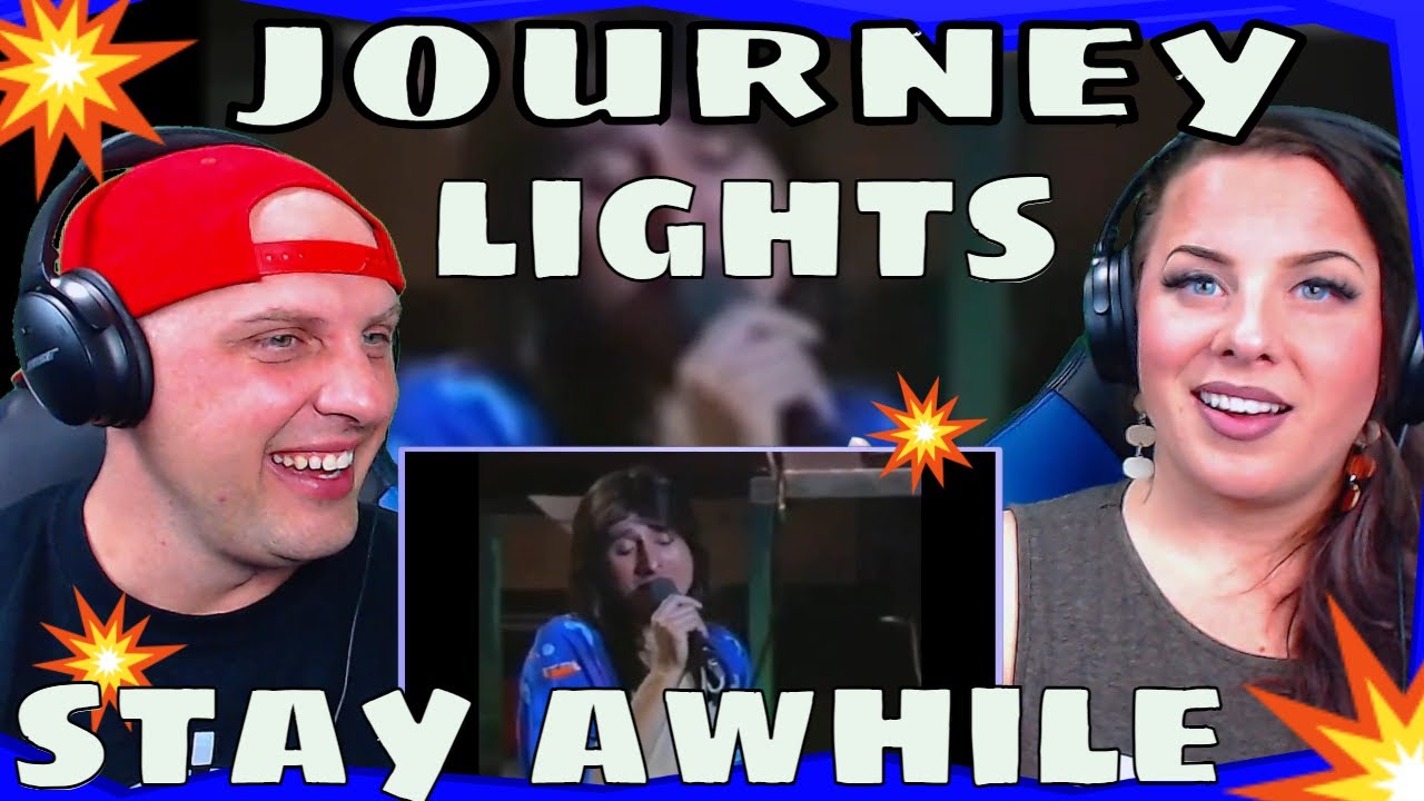 Journey - Lights - Stay Awhile (Live 1980) THE WOLF HUNTERZ REACTIONS