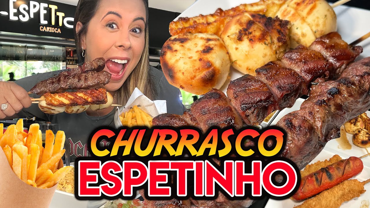 Espetinho de Churrasco no Espetto Carioca
