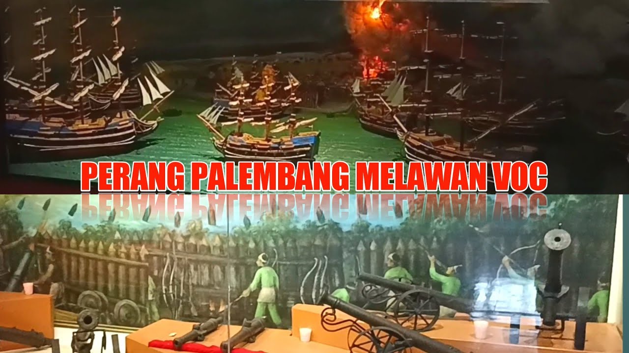 WISATA SEJARAH DI MUSEUM SMB PALEMBANG SAMPING JEMBATAN AMPERA