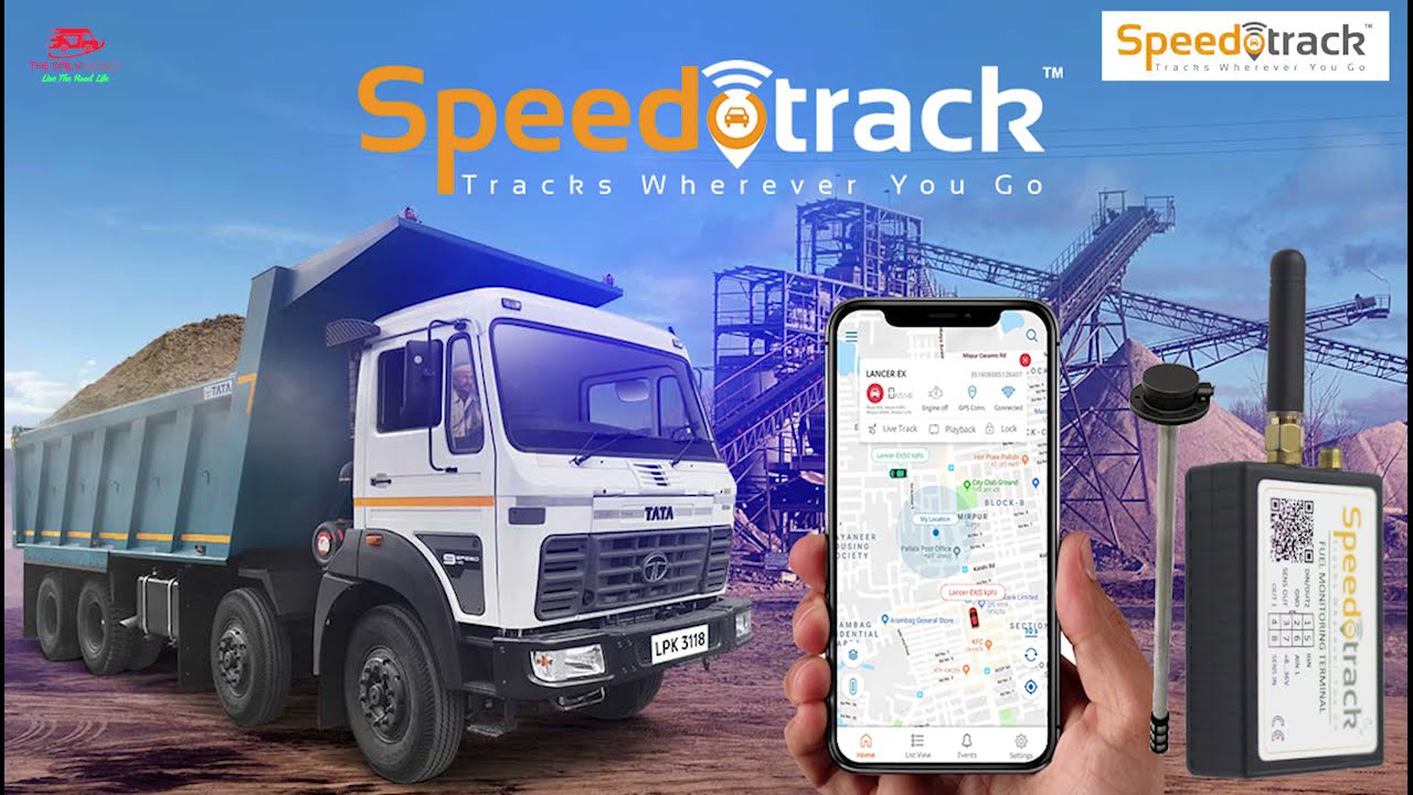 Speedotrack Advanced GPS Tracking Solution Diesel Monitoring | Weight Monitoring | Live 4G Camera