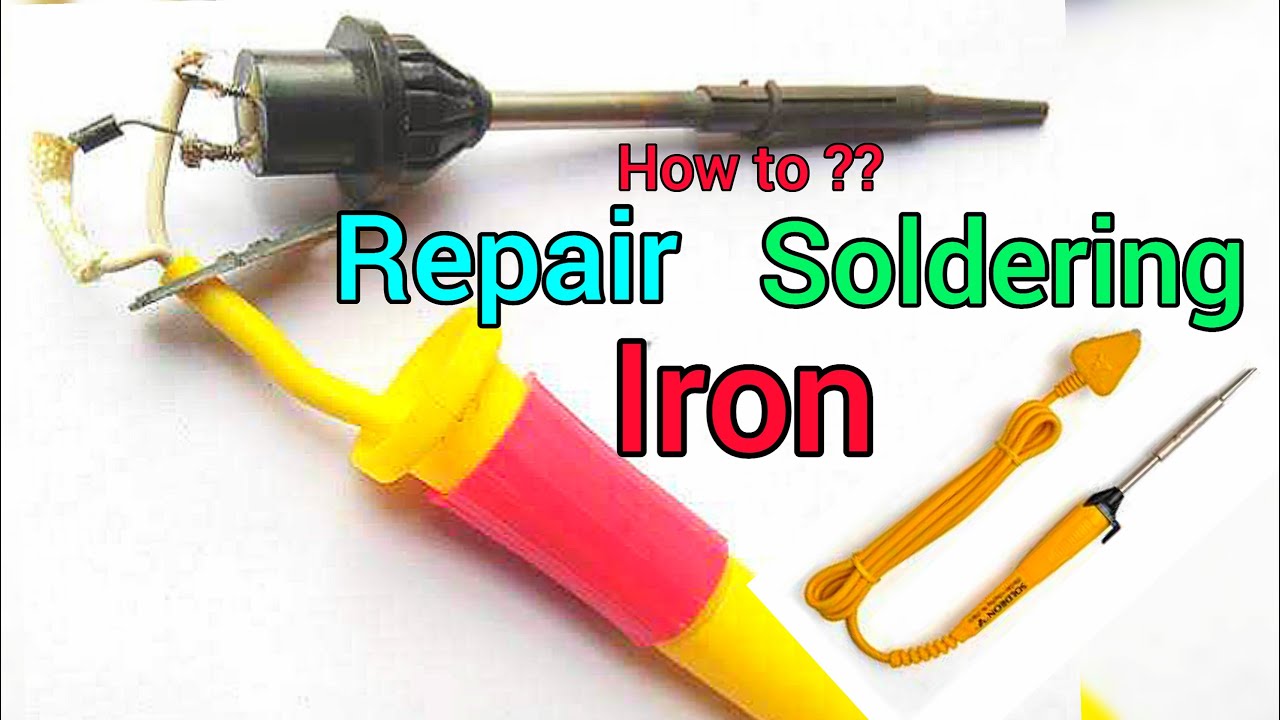 How To Repair Soldering Iron | Soldering Iron Repair  @Techno Topics