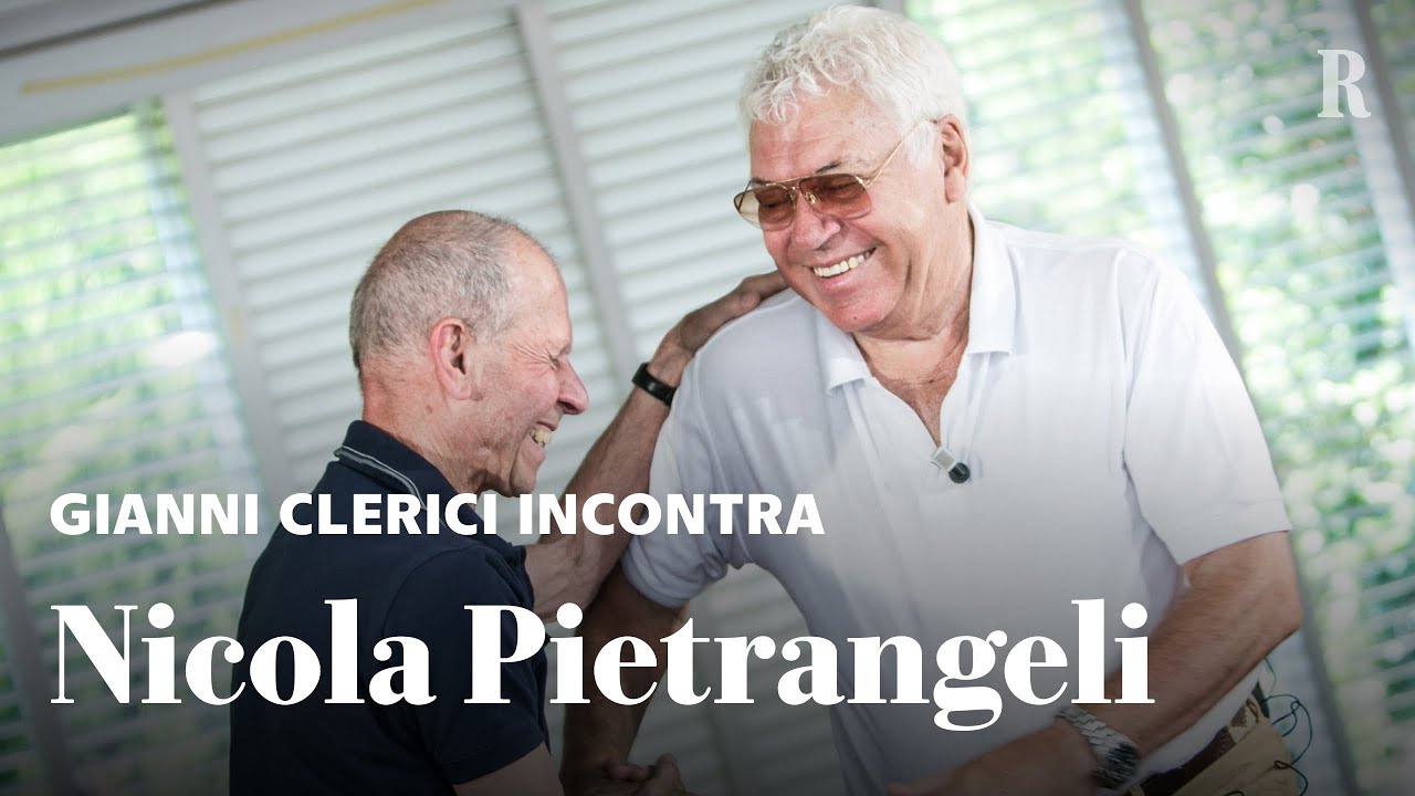 Nicola PIETRANGELI si RACCONTA a Gianni CLERICI: l'INFANZIA, i TRIONFI, le POLEMICHE