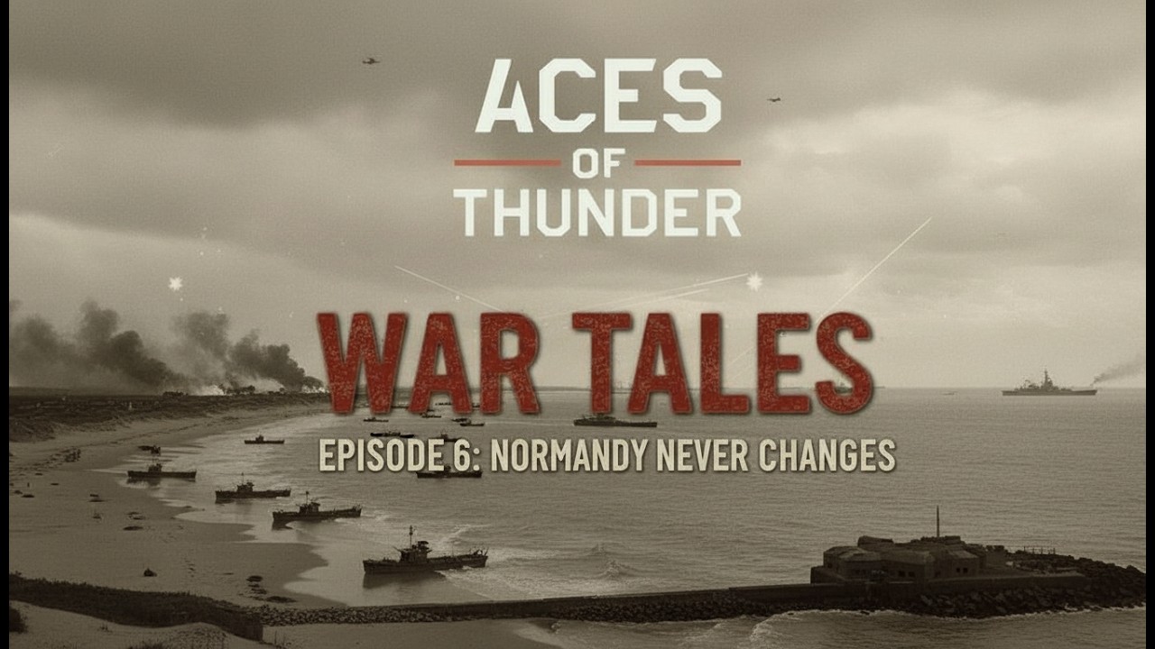Low Over D‑Day Beaches in Aces of Thunder | Wartales Ep.6