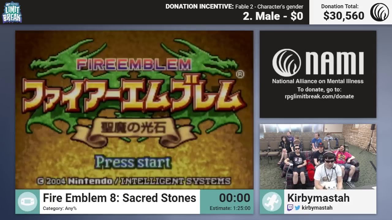 Fire Emblem 8: Sacred Stones by KirbyMastah (RPG Limit Break 2017 Part 17)