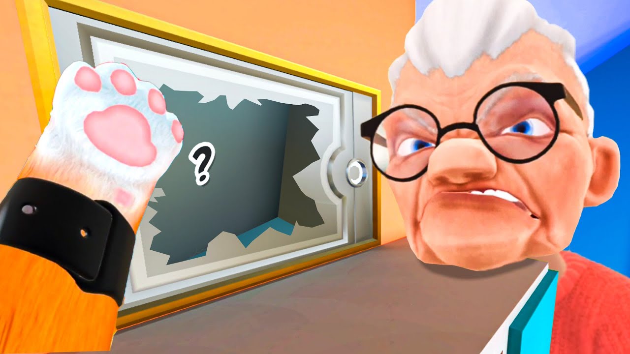 Buduję SEKRETNĄ BAZĘ w SEJFIE BABKI  w Nowym UPDATE?! (I AM CAT VR)
